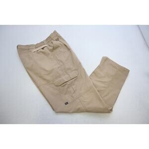 5.11 Tactical Cargo Pants Brown Cotton/Poly Rugged Military Police Mens 36 x 32